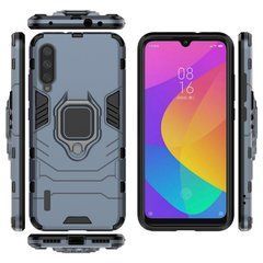 Защитный чехол Strong Guard Ring для Xiaomi Mi A3 / Mi CC9e Navy
