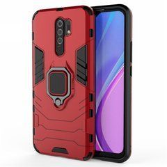 Захисний чохол Strong Guard Ring для Xiaomi Redmi 9 Червоний