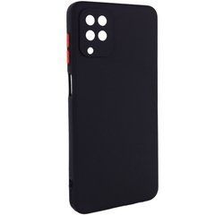 Защитный чехол TPU Livfully для Samsung A125F Galaxy A12 / A127F Galaxy A12 Nacho / Galaxy A12s / Galaxy M12 Черный