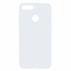 Защитный чехол TPU Matte для Huawei Y7 Prime 2018 Белый