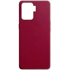 Защитный чехол TPU Softon для Oppo Reno 5 Lite Бордовый