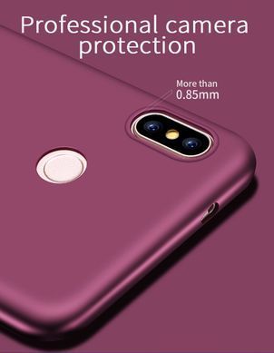 Захисний чохол X-level Guardian для Xiaomi Redmi 6 Pro / Mi A2 Lite Бордовий