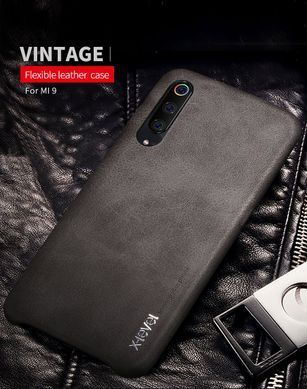 Защитный чехол X-level Vintage для Xiaomi Mi9 Черный