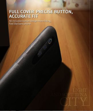 Защитный чехол X-level Vintage для Xiaomi Mi9 Черный