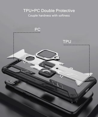 Защитный чехол Tetra Ring для Xiaomi Redmi Note 7 Pro Черный