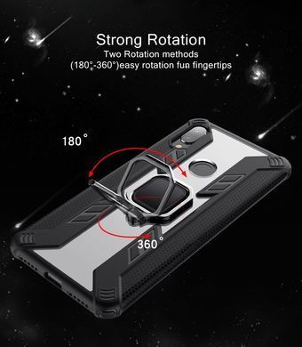 Защитный чехол Tetra Ring для Xiaomi Redmi Note 7 Pro Черный