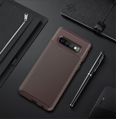 Защитный чехол iPaky Kaisy для Samsung G973F Galaxy S10 Коричневый