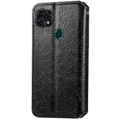 Чохол-книжка Flower Book для ZTE Blade 20 Smart Чорний