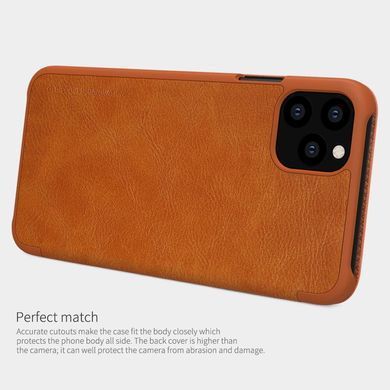 Чохол-книжка Nillkin Qin для iPhone 11 Pro Max Коричневий