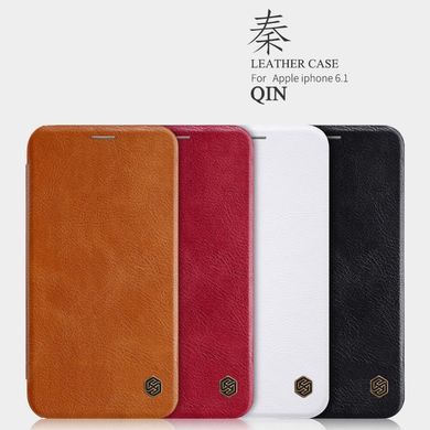 Чехол-книжка Nillkin Qin для iPhone XR Коричневый
