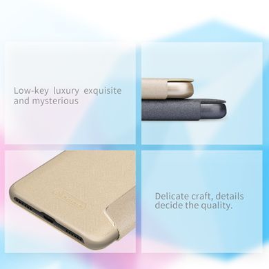 Чохол-книжка Nillkin Sparkle для Huawei Y7 2019 / Huawei Y7 Prime 2019 Золотий
