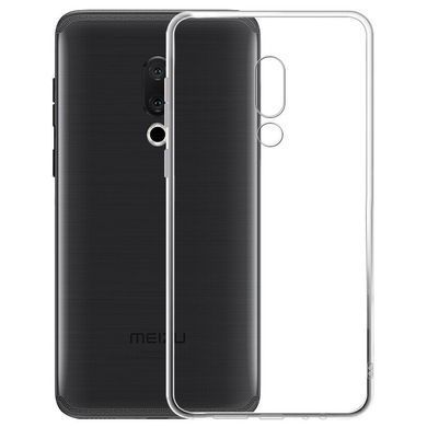 TPU чохол Strong Clear 0,5mm для Meizu 16 Прозорий