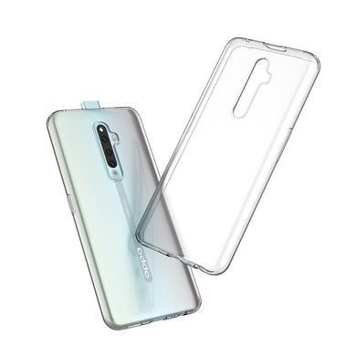 TPU чехол Strong Clear 0,5mm для Oppo Reno 2Z Прозрачный