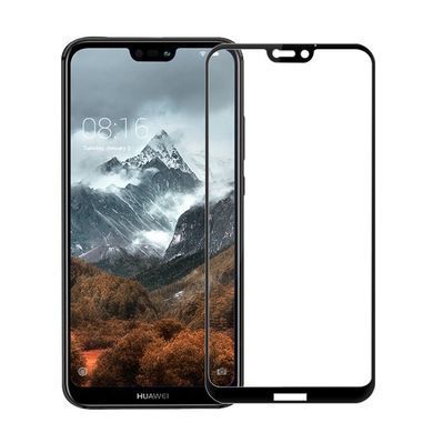 Защитное стекло 5D Plus для Huawei P20 Lite Черный