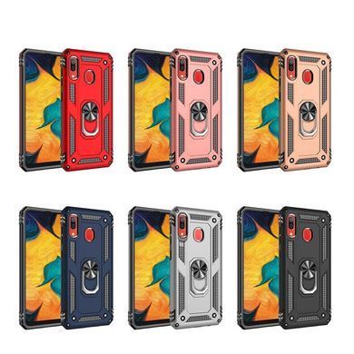 Защитный чехол Kvadrat Ring для Samsung A205F Galaxy A20 / A305F Galaxy A30 2019 Черный