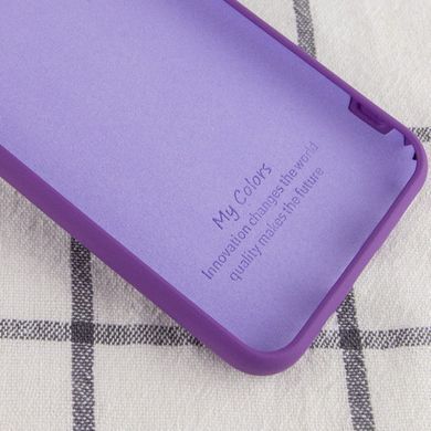 Захисний чохол Liquid Case Full Cover для Xiaomi Redmi Note 9 5G / Redmi Note 9T Фіолетовий