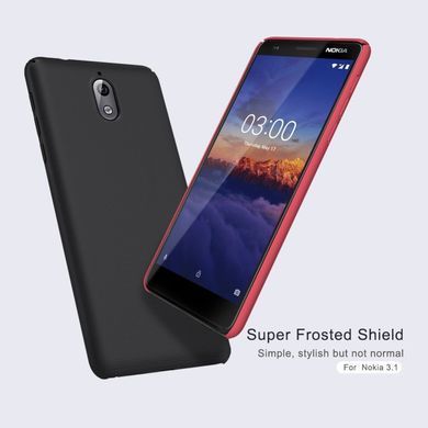 Захисний чохол Nillkin Frosted Shield для Nokia 3.1 2018 Червоний