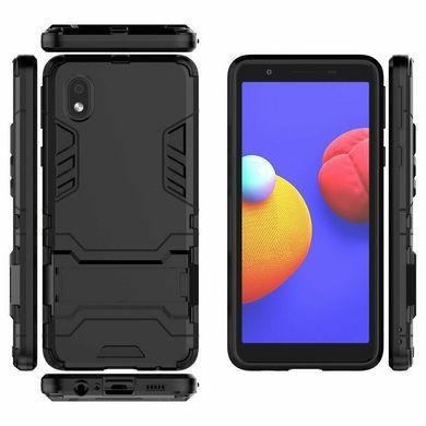 Защитный чехол Strong Guard для Samsung A013F Galaxy A01 Core / M013F Galaxy M01 Core Черный