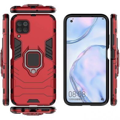 Захисний чохол Strong Guard Ring для Huawei P40 Lite Червоний
