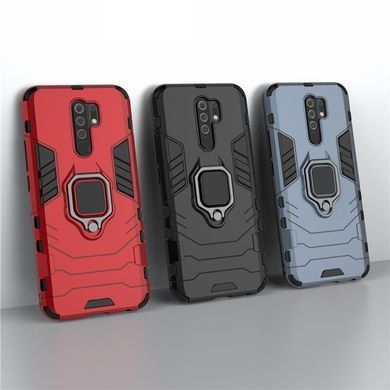 Захисний чохол Strong Guard Ring для Xiaomi Redmi 9 Червоний