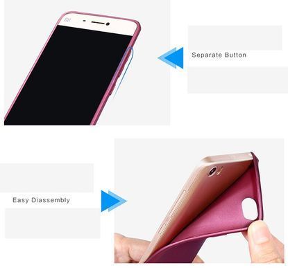 Захисний чохол X-level Guardian для Xiaomi Mi5 Бордовий