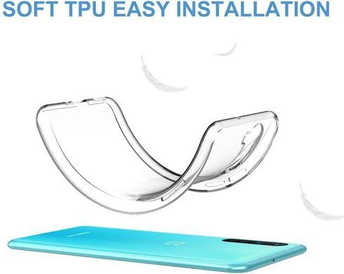 TPU чехол Strong Clear 0,5mm для OnePlus Nord / OnePlus Z Прозрачный