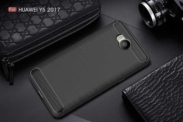Защитный чехол iPaky Slim TPU для Huawei Y5 2017 Черный