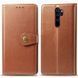 Чохол-книжка Polera Book для Xiaomi Redmi Note 8 Pro Коричневий