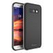 Ударопрочный чохол iPaky TPU+PC для Samsung A320F Galaxy A3 2017 Чорний / Сріблястий