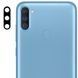 Защитное стекло на камеру Frame для Samsung A115F Galaxy A11 / Galaxy M11 Черный