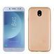 Захисний чохол Carbon TPU для Samsung J330 Galaxy J3 2017 Золотий