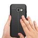 Защитный чехол Leather для Samsung A320F Galaxy A3 2017 Красный