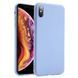 Захисний чохол Liquid Case Full Cover для iPhone 10 (X) / iPhone XS Бузковий