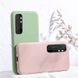 Защитный чехол Liquid Case Full Cover для Xiaomi Mi Note 10 Lite Бежевый