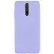 Защитный чехол Liquid Case Full Cover для Xiaomi Redmi K30 / Poco X2 Сиреневый