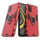 Защитный чехол Strong Guard Ring для Xiaomi Poco M3 Красный