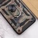 Защитный чехол Camo Ring Lock для Xiaomi Redmi Note 11 Pro (Global) / Note 11 Pro 5G Коричневый