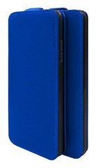 Чохол з натуральної шкіри Genuine Leather Flip для Motorola Moto G22 Синій