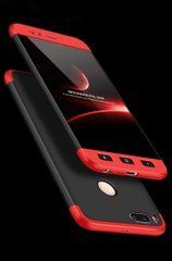 Защитный чехол GKK Full 360 для Xiaomi Mi5X / Mi A1 Черный / Красный