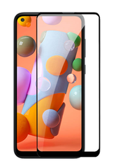 Защитное стекло Full Glue для Samsung A217F Galaxy A21s Черный