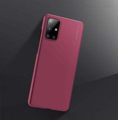 Защитный чехол X-level Knight для Samsung A715F Galaxy A71 2020 Бордовый