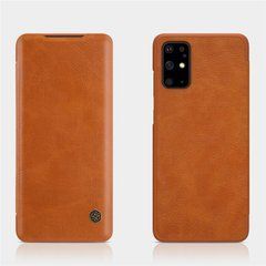 Чохол-книжка Nillkin Qin для Samsung G980F Galaxy S20 Коричневий