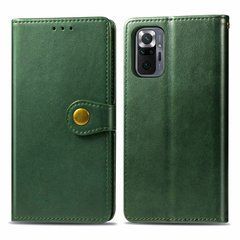 Чехол-книжка Polera Book для Xiaomi Redmi Note 10 Pro / 10 Pro Max Зеленый