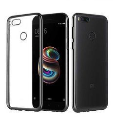 TPU чехол Electro-plating для Xiaomi Mi5x / Mi A1 Черный