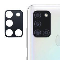 Защитное стекло на камеру Frame для Samsung A217F Galaxy A21s Черный