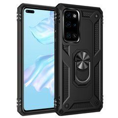 Защитный чехол Kvadrat Ring для Huawei P40 Черный