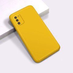 Защитный чехол Liquid Case Full Camera для Samsung A025 Galaxy A02s Желтый