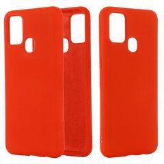 Защитный чехол Liquid Case Full Cover для Samsung A217F Galaxy A21s Красный