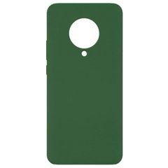Защитный чехол Liquid Case Full Cover для Xiaomi Redmi K30 Pro / Poco F2 Pro Зеленый