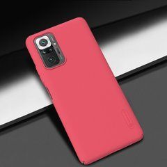 Захисний чохол Nillkin Frosted Shield для Xiaomi Redmi Note 10 Pro / 10 Pro Max Червоний
